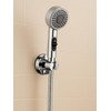 V-Frankness Shower Holder with Suction Cup, Removable No-Drill Wall Mount,