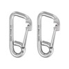 SHONAN 3.1" Marine Boat Hooks, Stainless Steel Carabiner Heavy Duty