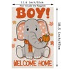 Fall Garden Flag Welcome Baby Boy Aumtumn Seasonal Flags for