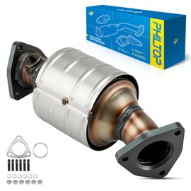 PHILTOP Front Left Automotive Replacement Catalytic Converter Fit For Nissan Frontier 3.3L 1999-2004, Xterra 3.3L 2000-2004 Replace# 16502, 641244, 40851, 24380, 49997, 93223, 49478 (EPA Compliant)