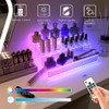 12 IN Clear Display Riser Stand with LED Light， Acrylic