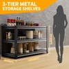 cynnda 3-Tier 48”D X 17.7”W X 40”H Garage Shelving Heavy