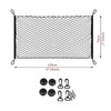 Car Cargo Net, Trunk Luggage Storage, 47.2 x 27.6 inches