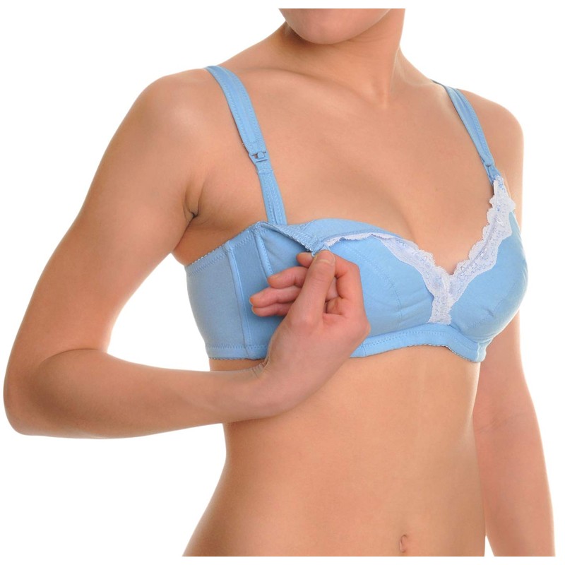 ToBeInStyle - Sujetadores de Lactancia para Mujer, 3 Unidades, Copa