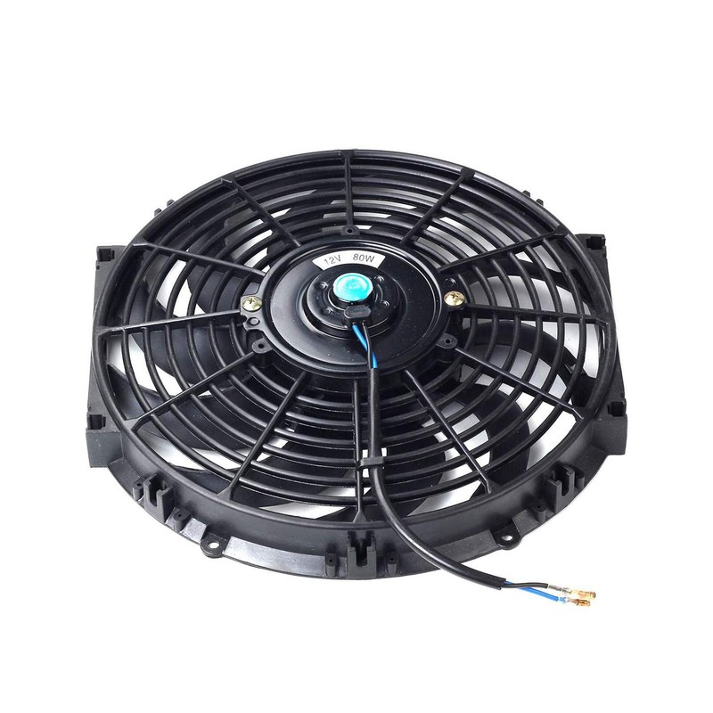 Gooeap 12 Inch Slim Fan Push Pull Electric Radiator Cooling