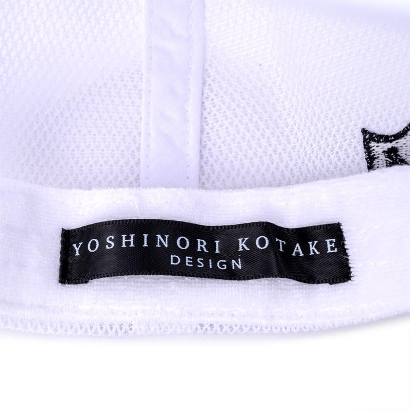 Yoshinorikotake Design White Black Glitter 3D Embroidered Star