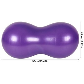 GSDGV Peanut Ball, Kids Yoga Ball Exercise Ball, Exercise Ball, Anti Burst Sports Yoga Ball Pregnancy Ball Autism Sensory Toy Equipment for Kids, Yoga, Pilates, Core Training with Pump
