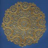 Royal Lace Round Foil Doilies, Gold, 10-Inch, Pack of 8