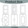 Tondiamo 15 Pcs Outlet Insulation and Draft Sealers Foam Insulation