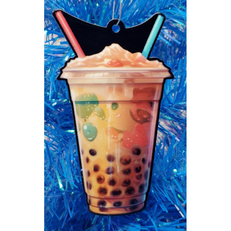 Boba Drink Christmas Ornament (B19)