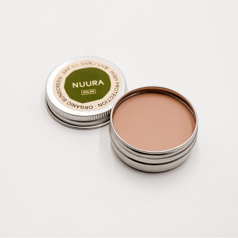 Nuura Face Screen Ecologically Certified Ecological with Colour - Ocean