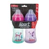 Nuby 2 Pack No Spill Printed Thirsty Kids No-Spill Sip-it