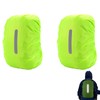 ARROMI Pack of 2 Backpack Rain Cover (30-40L), Waterproof Backpack