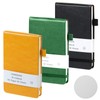 HOMEMARS Small Notebook, Pocket Notebook, Note Pads,3 Pack, Notebook A6,