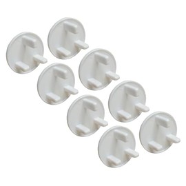 Dreambaby Home Baby Safety Socket Plug Covers - Electrical Outlet Protector Guard - 8 Pack - White