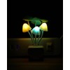 Rienar Sensor Led Night Light, Color Changing Plug-in LED Mushroom