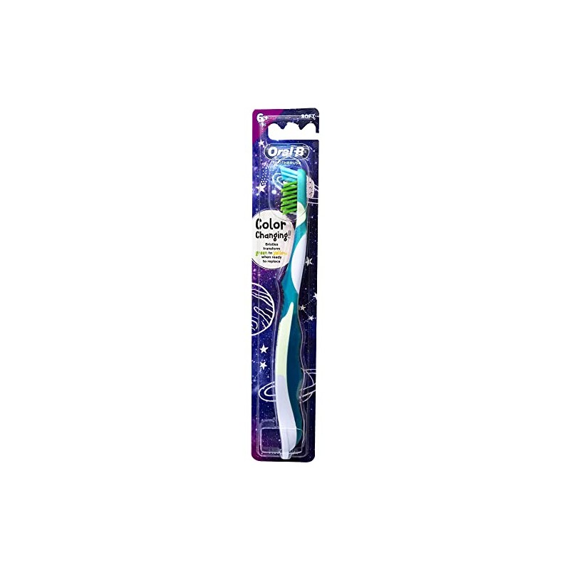 Oral-B Pro-Health Junior CrossAction Galaxy Toothbrush, Ages 6+, Soft -