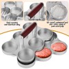 CODOHI Mini Burger Press Small Meat Patty Maker with 300