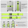 Heavy Duty Adjustable Luggage Connector Straps for Suitcases 4PCS Add
