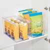 iDesign Recycled Plastic Pantry Storage Bin - Linus Collection -