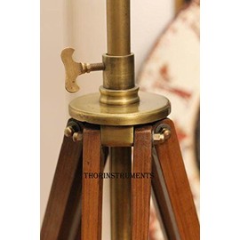Thor Vintage Classic Tripod Floor Lamp Nautical Floor Lamp Home Decor lamp (Without Lampshade) Rustic Vintage Home Decor Gifts