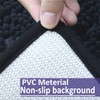 Bathroom Rugs Non Slip Bath Mat Set for Bathroom, Thick
