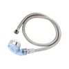 Electroplated Shampoo Bowl Spray Head Hose Professional Hair Salon Pressurization