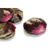 Green Flowering Artisan Tea Volcano Flower Burst 15 Tea Balls