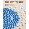 足ツボマット JGIIPOY 指圧ボード 足裏マッサージ 足ツボ押し フットマッサージャーマット 指圧板 円形 35CM 家庭用