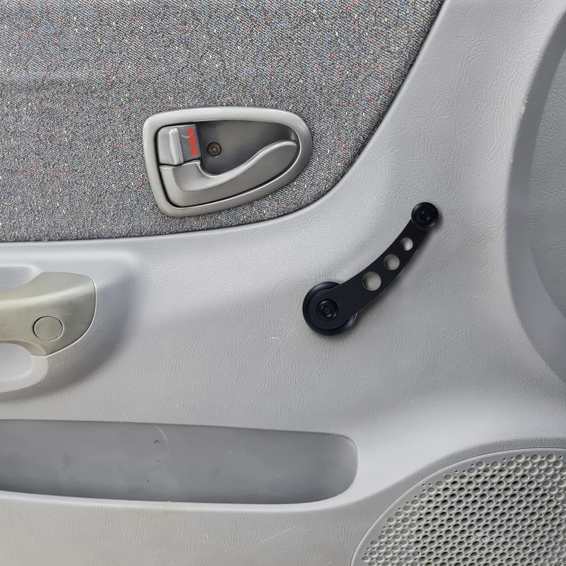 Veemoon 1 Window cranks Set Car Window Handle Aluminum Alloy