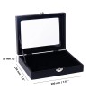 TANG SONG Black Pin Display Case Box 7.9''x 6'' Brooch