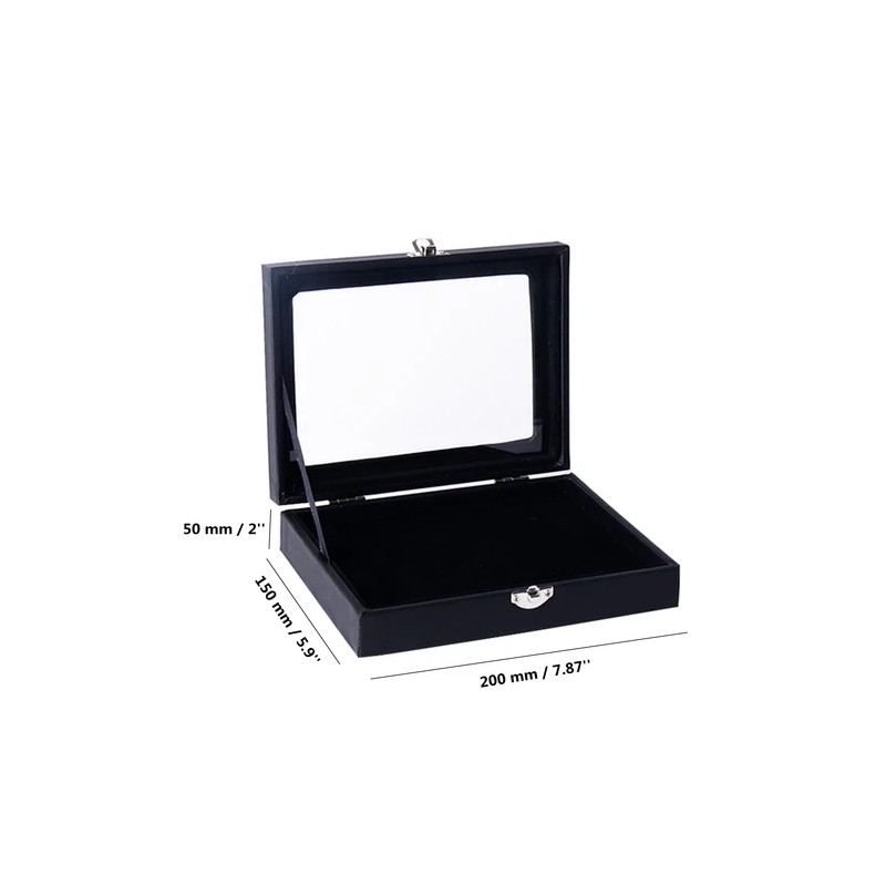 TANG SONG Black Pin Display Case Box 7.9''x 6'' Brooch
