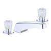Chrome Mobile Home and RV 2-Handle Garden Tub Faucet