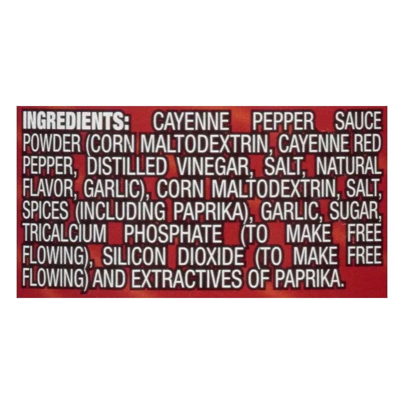 Frank's RedHot Original Seasoning Blend (Hot Sauce Powder) 4.12 oz