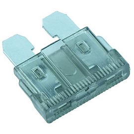 1A Grey Standard Blade Fuse Amp Auto Car Van Bike Pack of 10