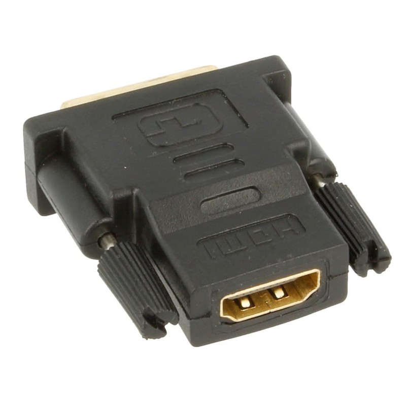 DVI-D 18+1 Male to HDMI Female Adapter