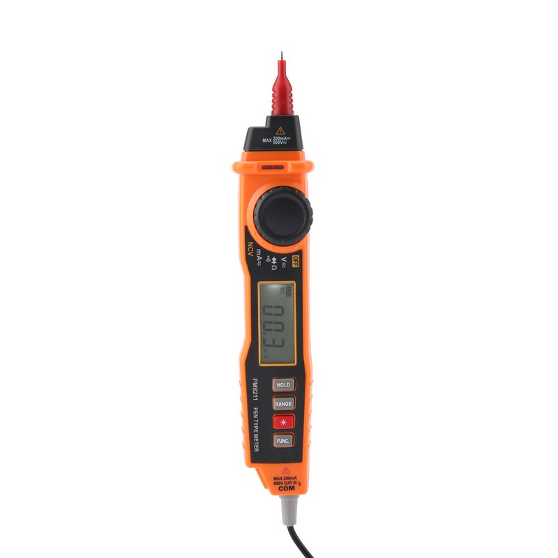 PEAKMETER PM8211 No contact Handheld Electric Digital Voltage Tester Multimeter
