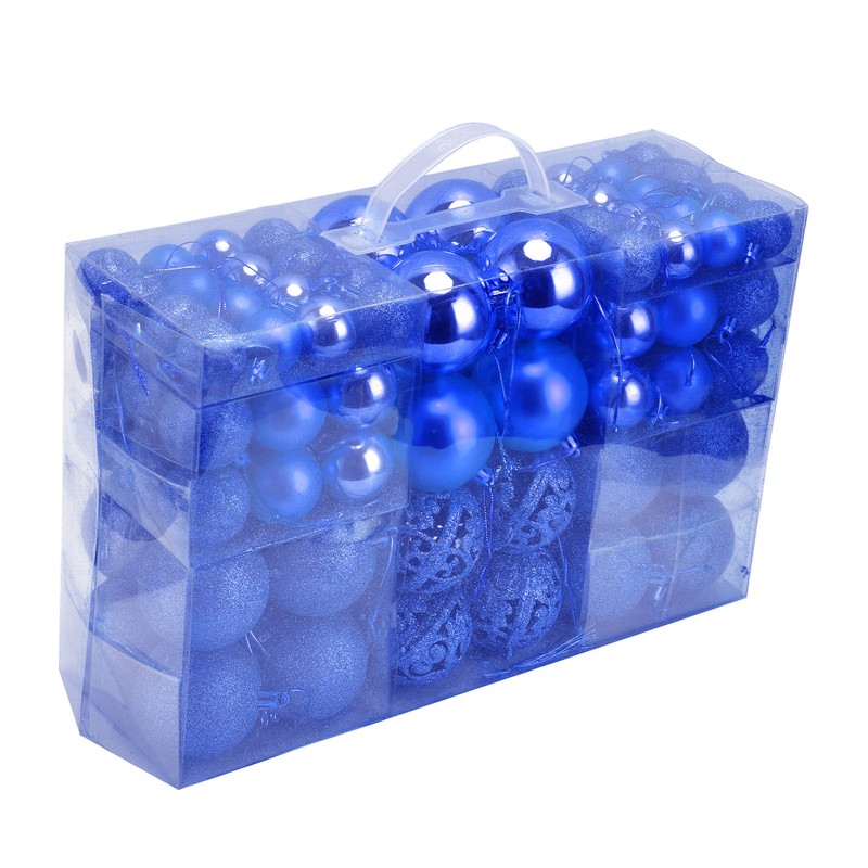 100pcs Christmas Ball Ornaments Shatterproof Hanging Balls for Christmas Tree