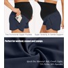 PACBREEZE - Pantalones cortos de maternidad para mujer, con forro