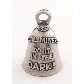 GUARDIAN BELL - COAL MINER motorcycle good luck charm USA
