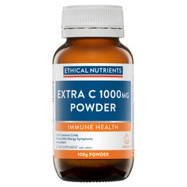 Ethical Nutrients Extra C 1000mg Powder Orange 100g