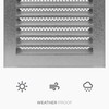 HVAC OV 12" x 12" Inch Galvanized Steel Vent Cover