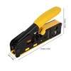 Ethernet Crimping Tool Adjustable Mode Anti Slip Texture Safety Lock