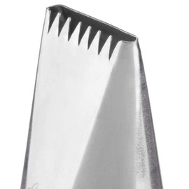 Ateco # 895 - Ribbon Pastry Tip - Stainless Steel