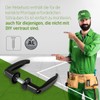 Amig Door Handles Set Without Plate | Aluminium | Dimensions: