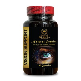 OLANTA TRADE SOLUTION VISION SUPPORT eye support supplements organic, milk thistle complex, Eye health