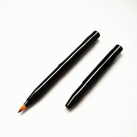 Mini Fine-Tip Lip Brush for Lip Line Makeup Lip Brush 1 - Black 2ea