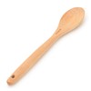 Good Cook Touch 13-inch Wooden Basting Spoon, Silver, Medium