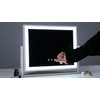 Gvnkvn Lighted Makeup Mirror, 17.3"x13" Hollywood Vanity Mirror with Led