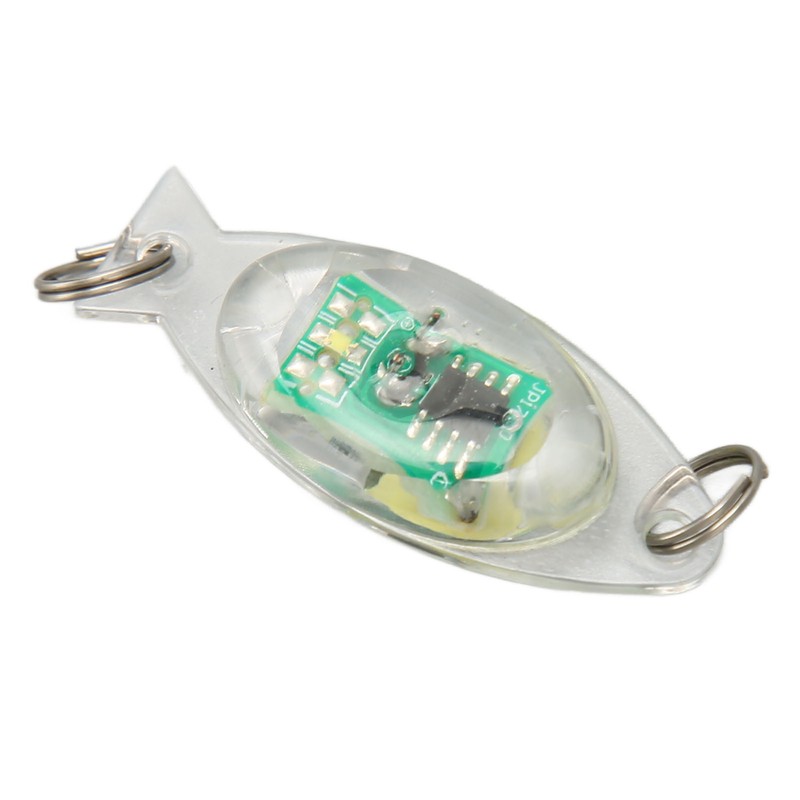 10Pcs LED Underwater Fishing Lure Light Eye Shape Deep Drop